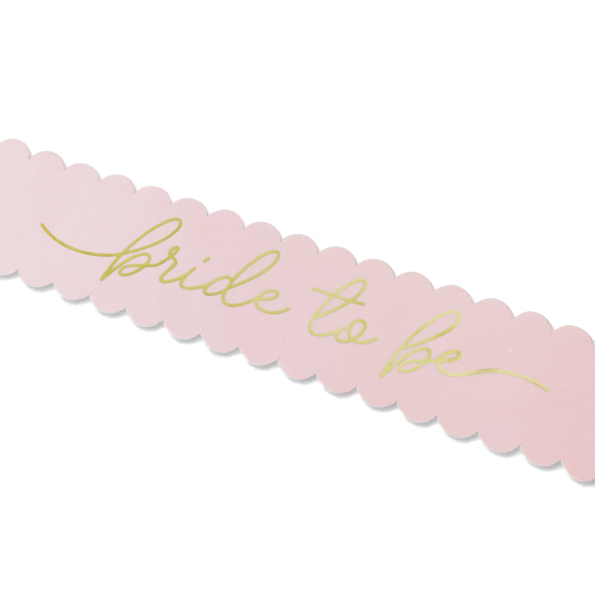 Pink & Gold Bride to Be Sash by Celebrate It™